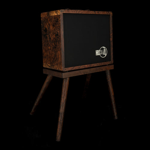 Taylor Circa 74 Walnut 2-in-1 Acoustic Guitar / Vocal Amplifier + Amp Stand #04623